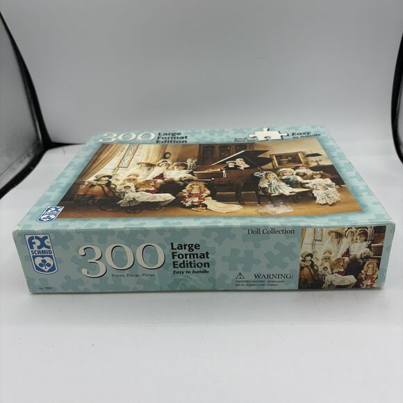FX Schmid Doll Collection Puzzle 300 Piece Large Format Germany 2005 - Picture 2 of 7
